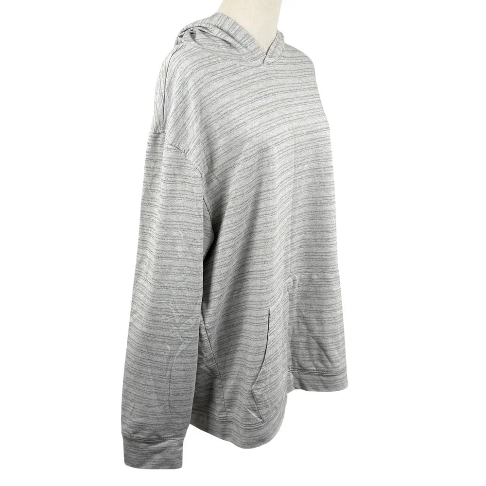 Linksoul Tempus Fugit XXL Lightweight Reverse Stripe‎ Golf Pullover Hoodie LS481